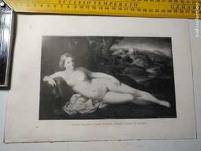 Arte: año 1935 - arte , venus acostada